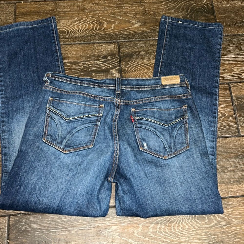 Levi's Women's Straight Leg Jeans - Blue Denim